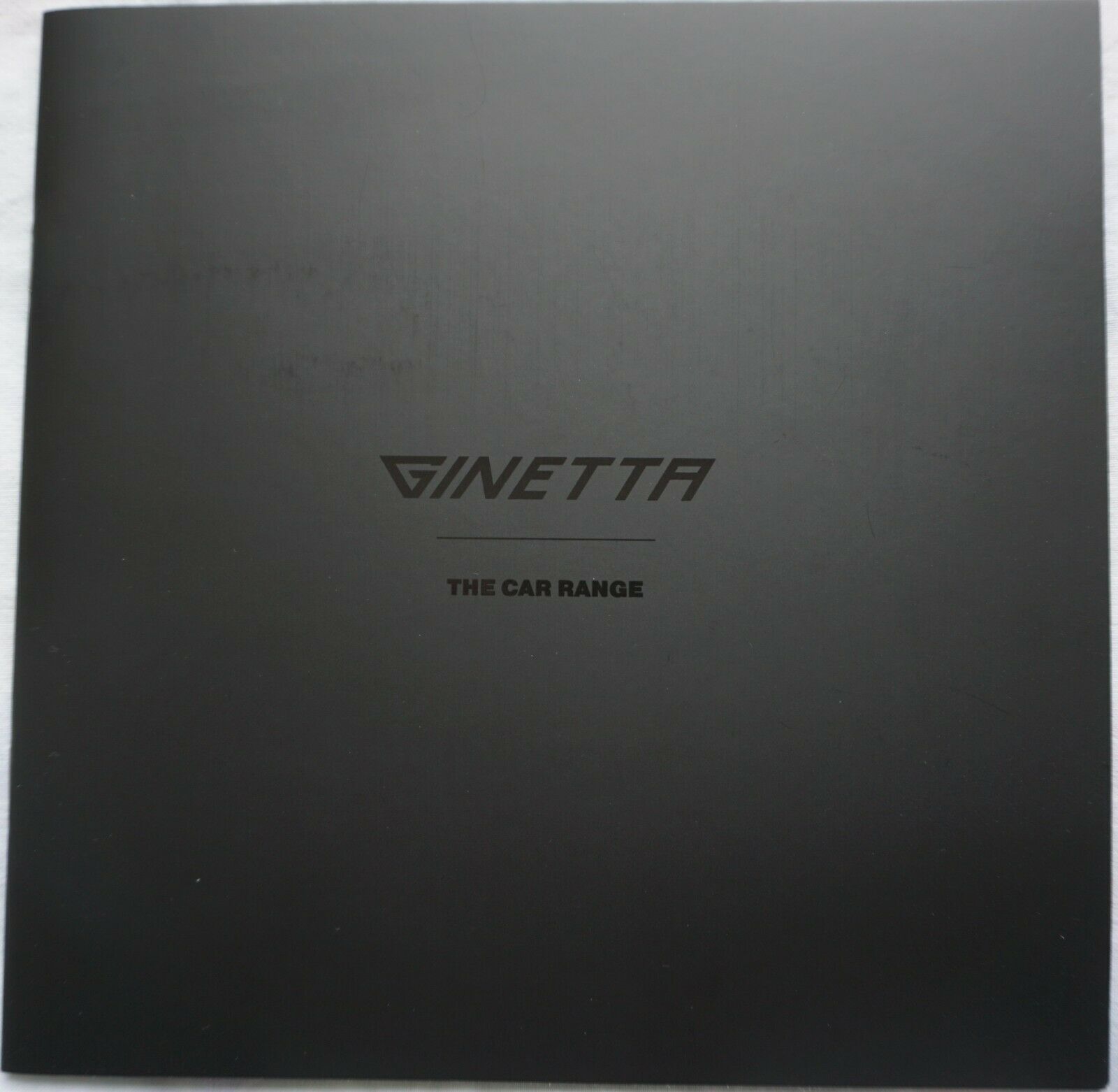 Ginetta car range (made in GB) Genf Geneva 2019 Brochure